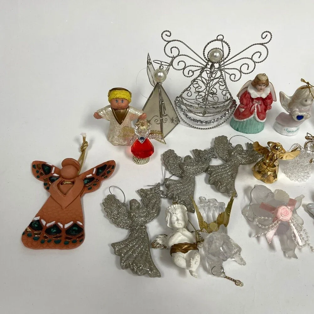 Angels Christmas Tree‎ Ornaments Lot of 28